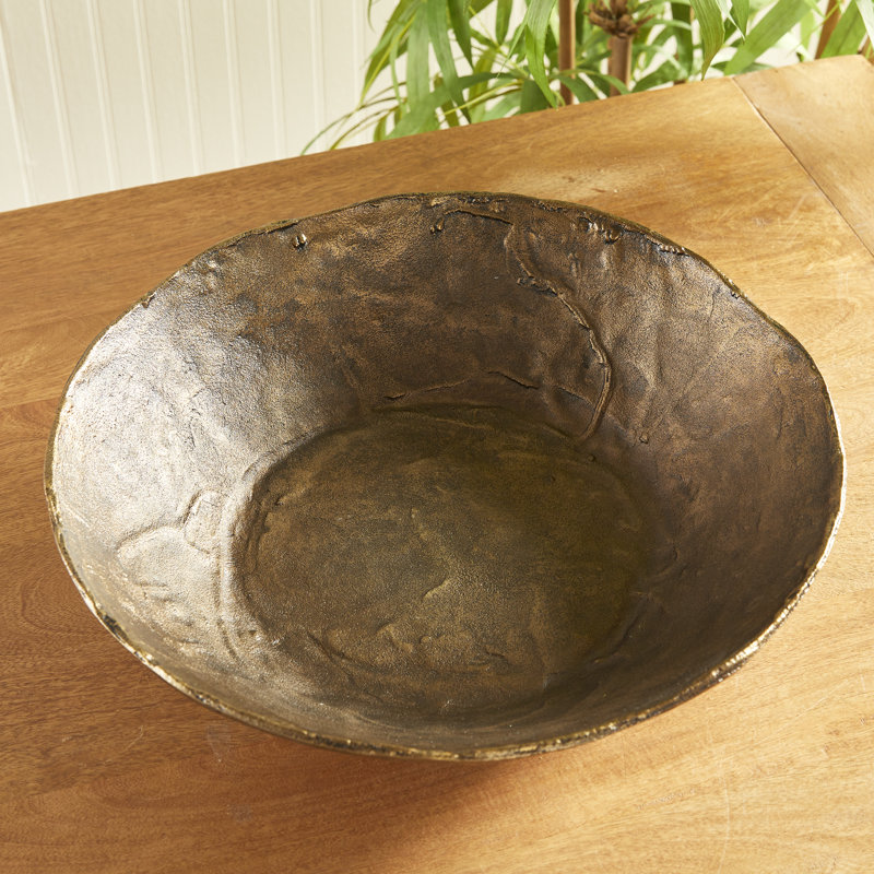 Birch Lane™ Fulkerson Metal Decorative Bowl Wayfair